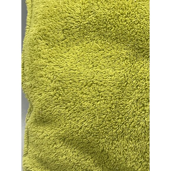 buffalo david bitten green throw pillow rectangle fuzzy soft poly 15x10" READ - Picture 3 of 8